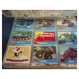 RANDOM ASSORTMENT OF COLLECTABLE CARDS IN 3 RING BINDER