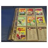 DC CARDS, IN 3 RING BINDER