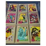 DC CARDS, IN 3 RING BINDER