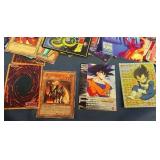 YU GI UH CARDS, DUEL MASTERS, DRAGONBALL Z CARDS