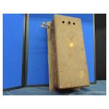 ANTIQUE WOODEN TELEPHONE CASE