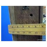 ANTIQUE WOODEN TELEPHONE CASE