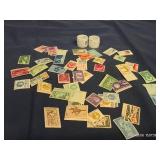 2 ROLLS OF FOREVER STAMPS AND COLLECTABLE STAMPS