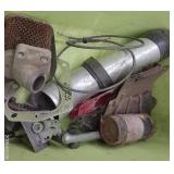 HUGE LOT OF  VINTAGE HARLEY PARTS