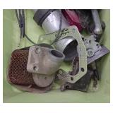 HUGE LOT OF  VINTAGE HARLEY PARTS