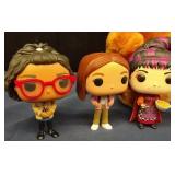 TEDDY BEAR AND 6 FUNKO POP VINYL FIGURES