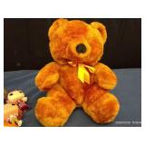 TEDDY BEAR AND 6 FUNKO POP VINYL FIGURES