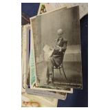 HUGE LOT OF VERY  VINTAGE POST CARDS