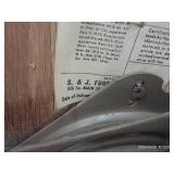 RARE VINTAGE WHISKEY BARREL CHAIR AND OTTOMAN