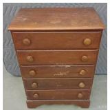 VINTAGE WOODEN DRESSER