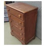 VINTAGE WOODEN DRESSER