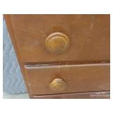 VINTAGE WOODEN DRESSER