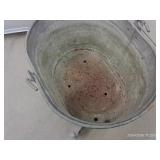 GALVANIZED TUB & MOP BUCKET