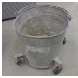 GALVANIZED TUB & MOP BUCKET