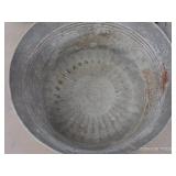 GALVANIZED PLANTER AND LAUNDRY BOILER