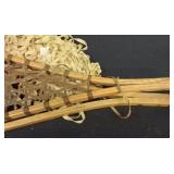 VINTAGE WOODEN SNOWSHOE FRAMES