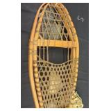 VINTAGE WOODEN SNOWSHOE FRAMES