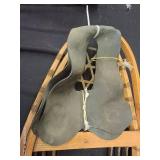 VINTAGE WOODEN SNOWSHOE FRAMES