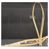 2 SETS OF VINTAGE HARDWOOD SNOWSHOE FRAMES