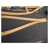 2 SETS OF VINTAGE HARDWOOD SNOWSHOE FRAMES