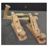 2 VINTAGE PLANERS AND 1 AUTOBODY SHAPER