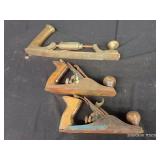 2 VINTAGE PLANERS AND 1 AUTOBODY SHAPER
