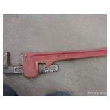 6 VINTAGE PIPE WRENCHS