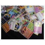 LOT OF POKEMON TRADING CARDS