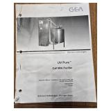 GEA Calf Milk Purifier "UV PURE" 50 Gallon