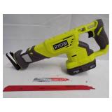 18v Ryobi Saw‑zall Works No Charger