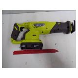 18v Ryobi Saw‑zall Works No Charger