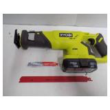 18v Ryobi Saw‑zall Works No Charger