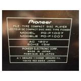 Pioneer PD-F1007 CD Title Input & Display System - File-Type Compact Disc Player