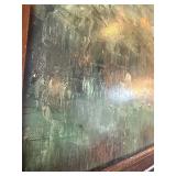 Stephano Landscape Oil on Canvas in Ornate Frame - 56" x 82" w Frame