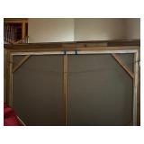 Stephano Landscape Oil on Canvas in Ornate Frame - 56" x 82" w Frame