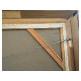 Stephano Landscape Oil on Canvas in Ornate Frame - 56" x 82" w Frame