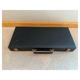 Poker Chip Set in Case - White & Red Chips, Green Felt Interior