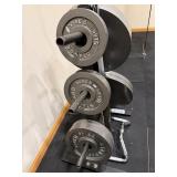 Parabody Strength Building Gym - Barbell & Weight Plate System