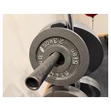 Parabody Strength Building Gym - Barbell & Weight Plate System