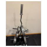 Parabody Strength Building Gym - Barbell & Weight Plate System