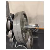 Parabody Strength Building Gym - Barbell & Weight Plate System
