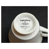 Noritake Legendary Sweet Leilani Teacups & Saucers - 8 pcs/ea