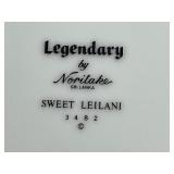 Noritake Legendary Sweet Leilani 13in Platter, 9" Bowl w/ Sugar Pot & Creamer
