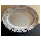 Noritake Legendary Sweet Leilani 13in Platter, 9" Bowl w/ Sugar Pot & Creamer