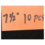 Crystal 7.5" Champagne Flutes - 10-Piece Set