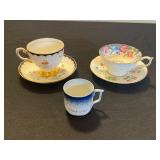 Paragon Sweet Pea Teacup & Saucer - Fine Bone China, Made in England