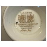 Paragon Sweet Pea Teacup & Saucer - Fine Bone China, Made in England