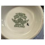 Paragon Sweet Pea Teacup & Saucer - Fine Bone China, Made in England