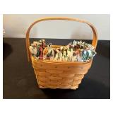 Longaberger Handwoven Baskets - Dresden, Ohio USA - American Cancer Society - 3-Piece Set