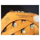 Longaberger Handwoven Baskets - Dresden, Ohio USA - American Cancer Society - 3-Piece Set